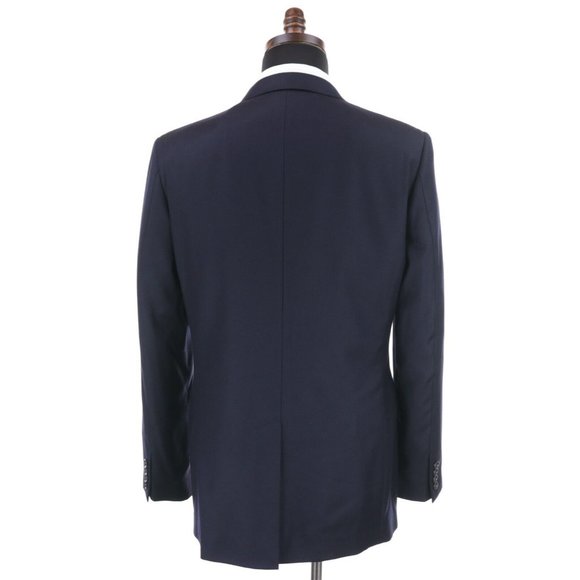 J Crew Ludlow Loro Piana 130's Wool Blazer Sport Coat Jacket 40L Midnight Blue - Picture 7 of 11